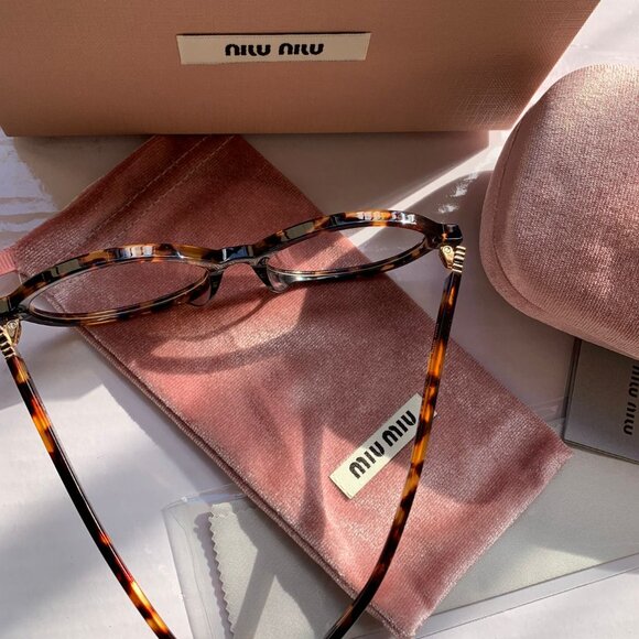 Miu Miu Tortoise Eyeglasses - Picture 5 of 8